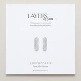 Bryan Anthonys Layers of You Gold Unstoppable Pave Hoops On Card