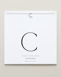 Bryan Anthonys Just For You Initial C Silver On Card