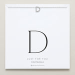 Bryan Anthonys Just For You Silver C Necklace On Card