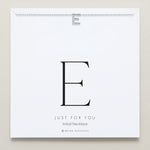 Bryan Anthonys Just For You Initial E Silver On CardBryan Anthonys Just For You Silver E Necklace On Card