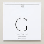 Bryan Anthonys Just For You Silver G Necklace On Card