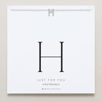Bryan Anthonys Just For You Silver H Necklace On Card