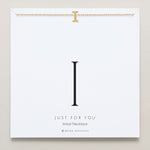 Bryan Anthonys Just For You Gold I Necklace On Card