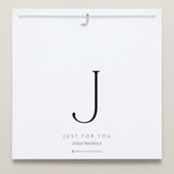 Bryan Anthonys Just For You Silver J Necklace On Card