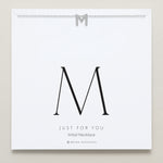 Bryan Anthonys Just For You Silver M Necklace On Card