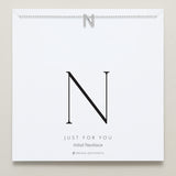 Bryan Anthonys Just For You Silver N Necklace On Card