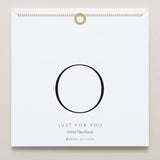 Bryan Anthonys Just For You Gold O Necklace On Card