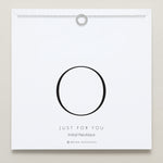 Bryan Anthonys Just For You Silver O Necklace On Card
