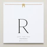 Bryan Anthonys Just For You Gold R Necklace On Card