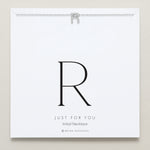 Bryan Anthonys Just For You Silver R Necklace On Card