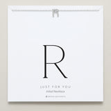 Bryan Anthonys Just For You Silver R Necklace On Card