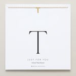 Bryan Anthonys Just For You Gold T Necklace On Card