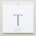 Bryan Anthonys Just For You Silver T Necklace On Card