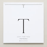 Bryan Anthonys Just For You Silver T Necklace On Card