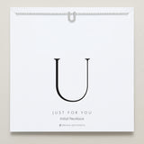 Bryan Anthonys Just For You Silver U Necklace On Card