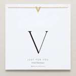 Bryan Anthonys Just For You Gold V Necklace On Card