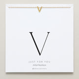 Bryan Anthonys Just For You Gold V Necklace On Card
