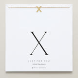 Bryan Anthonys Just For You Gold X Necklace On Card
