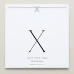 Bryan Anthonys Just For You Silver X Necklace On Card