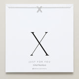 Bryan Anthonys Just For You Silver X Necklace On Card