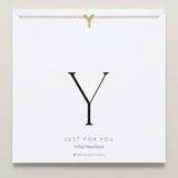 Bryan Anthonys Just For You Gold Y Necklace On Card