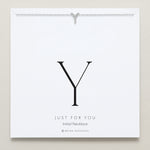 Bryan Anthonys Just For You Silver Y Necklace On Card