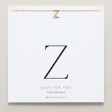 Bryan Anthonys Just For You Gold Z Necklace On Card