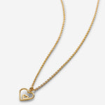 Bryan Anthonys Always In My Heart Gold Necklace Macro