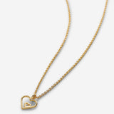 Bryan Anthonys Always In My Heart Gold Necklace Macro