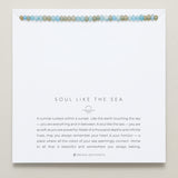 Bryan Anthonys Soul Like The Sea Ocean Beaded Necklace On Card