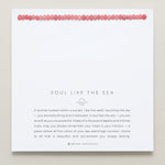 Bryan Anthonys Soul Like The Seashell Beaded Necklace On Card