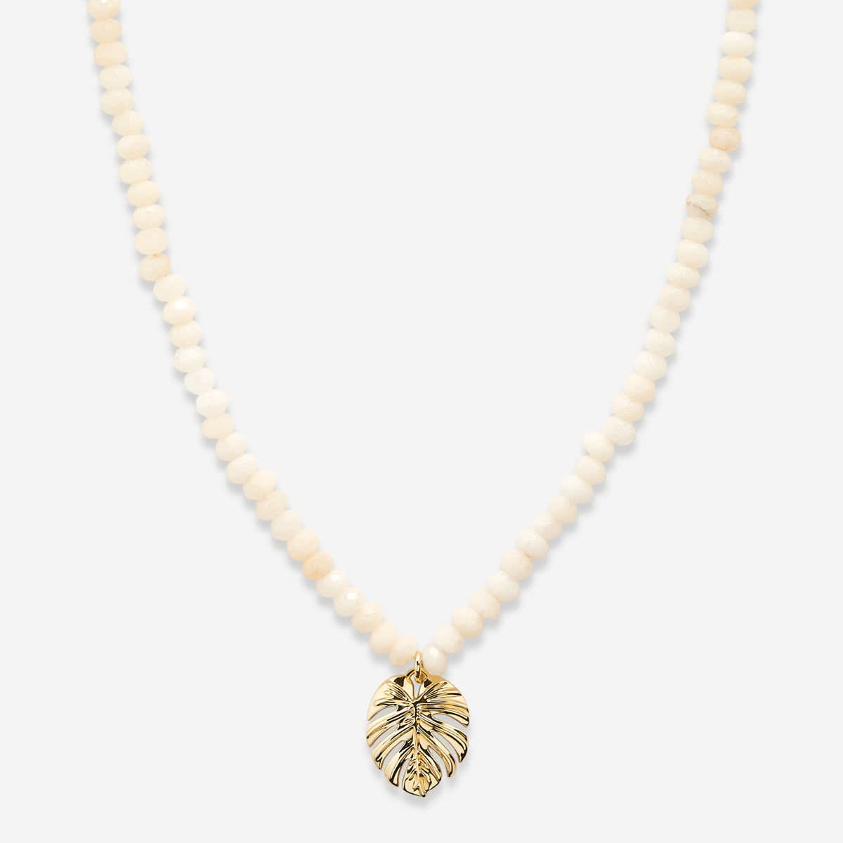 Bryan Anthonys Gold Beaded Breathe Necklace