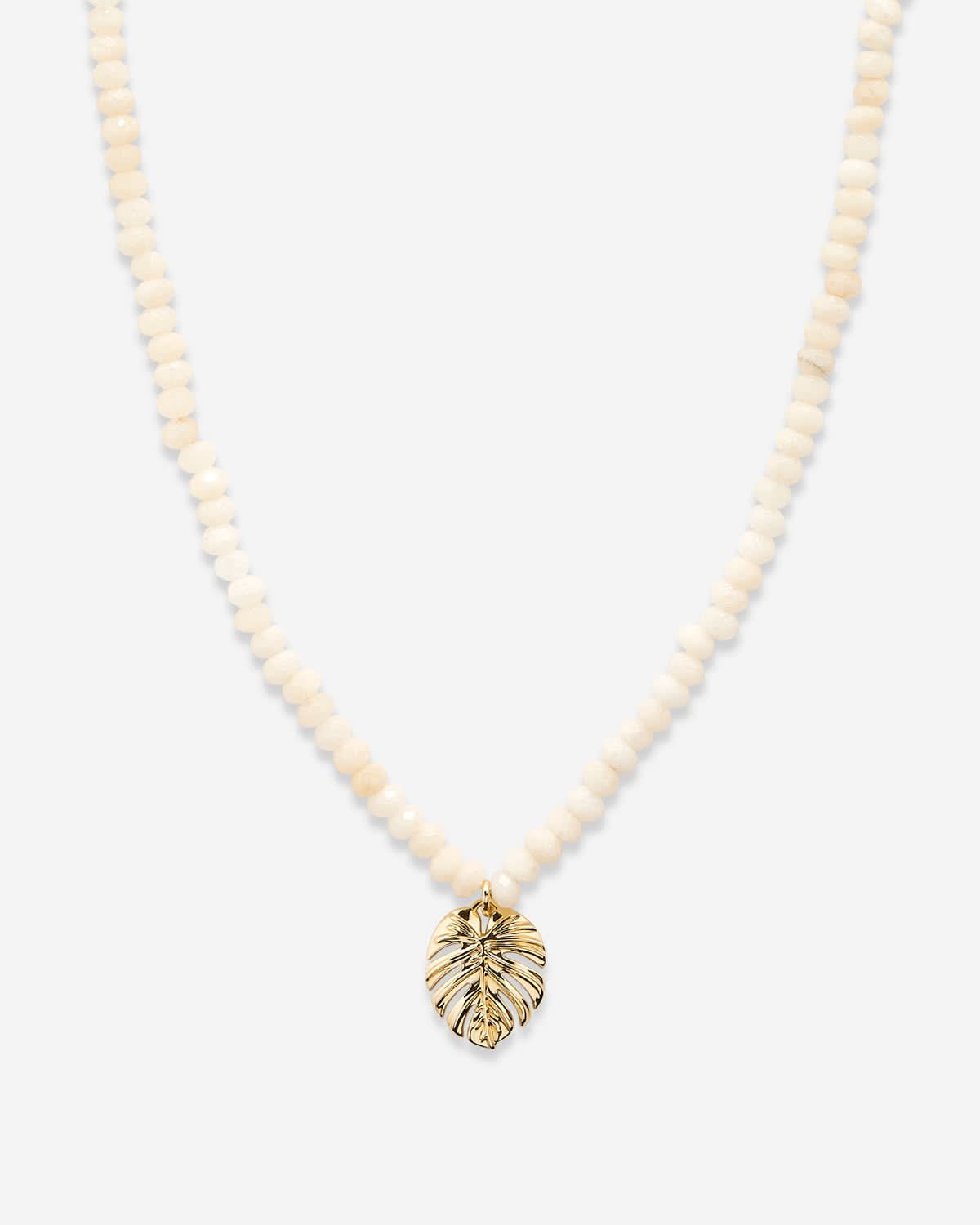 Bryan Anthonys Gold Beaded Breathe Necklace