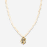 Bryan Anthonys Gold Beaded Breathe Necklace