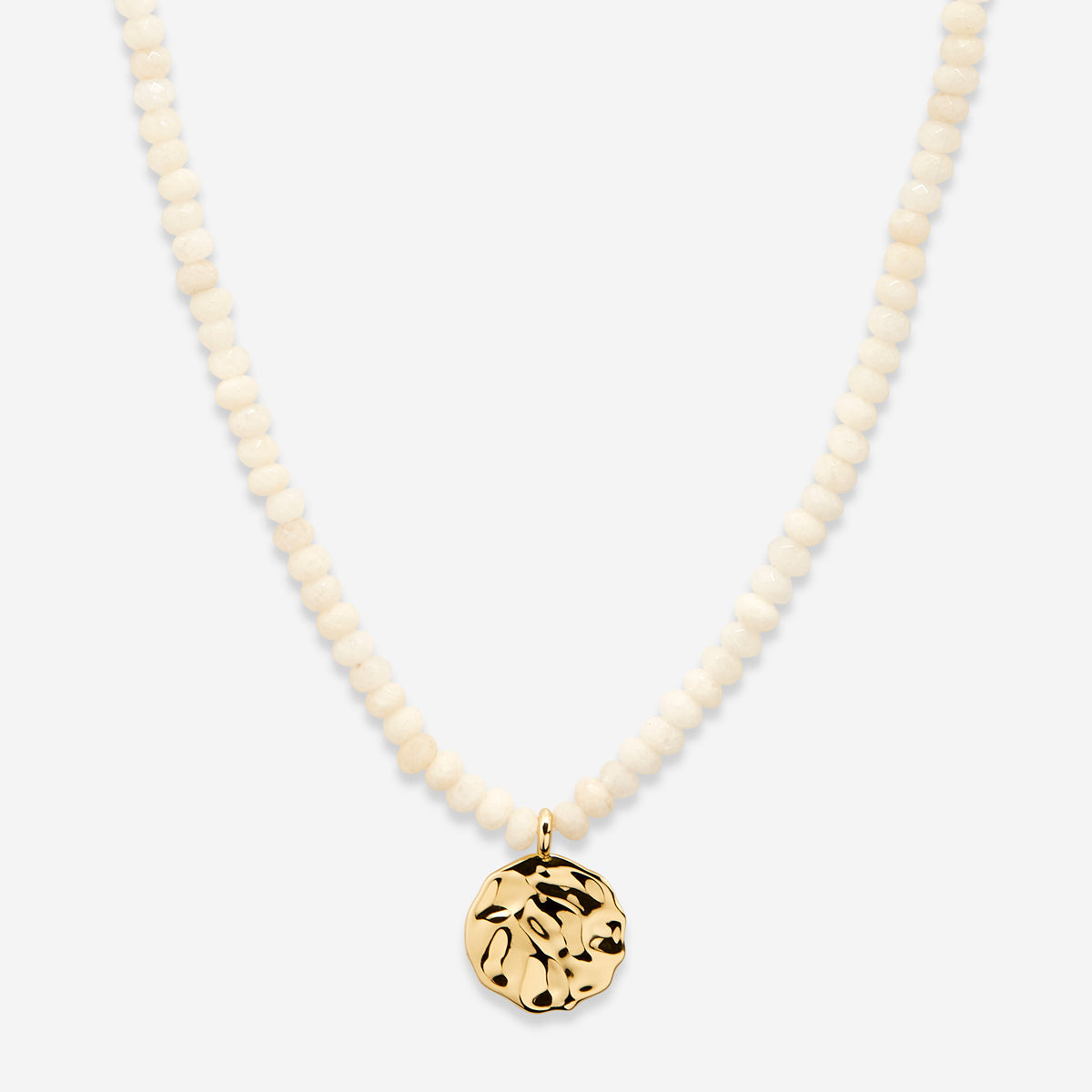 Bryan Anthonys Gold Depth Beaded Necklace