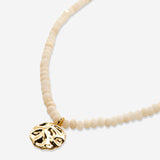 Bryan Anthonys Gold Depth Beaded Necklace Macro