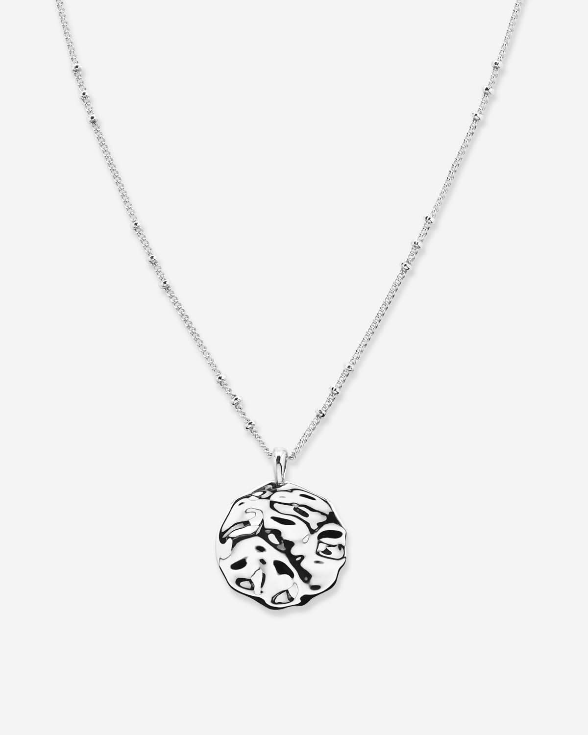 Bryan Anthonys Silver Depth Pendant Necklace