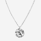 Bryan Anthonys Silver Depth Pendant Necklace