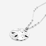 Bryan Anthonys Silver Depth Pendant Necklace Macro