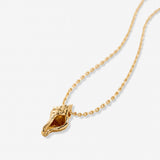 Bryan Anthonys Gold Listen Icon Necklace Macro