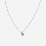 Bryan Anthonys Silver Listen Icon Necklace