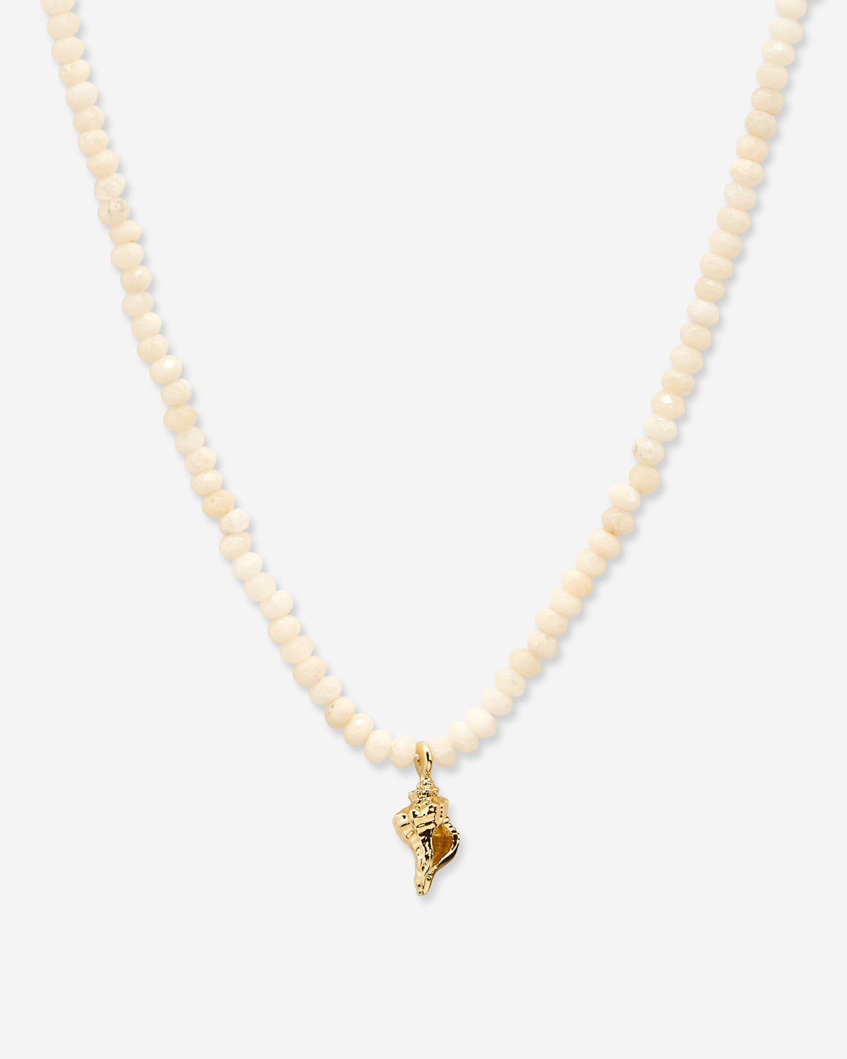 Bryan Anthonys Gold Listen Beaded Necklace