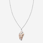 Bryan Anthonys Silver Listen Pendant Necklace