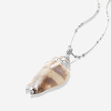 Bryan Anthonys Silver Listen Pendant Necklace Macro