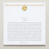 Bryan Anthonys Gold Depth Beaded Necklace On Card
