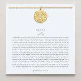 Bryan Anthonys Gold Depth Pendant Necklace On Card