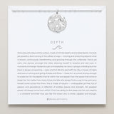 Bryan Anthonys Silver Depth Pendant Necklace On Card