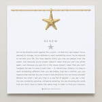 Bryan Anthonys Gold Renew Pendant Necklace On Card