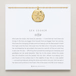 Bryan Anthonys Sea Seeker Gold Pendant Necklace On Card
