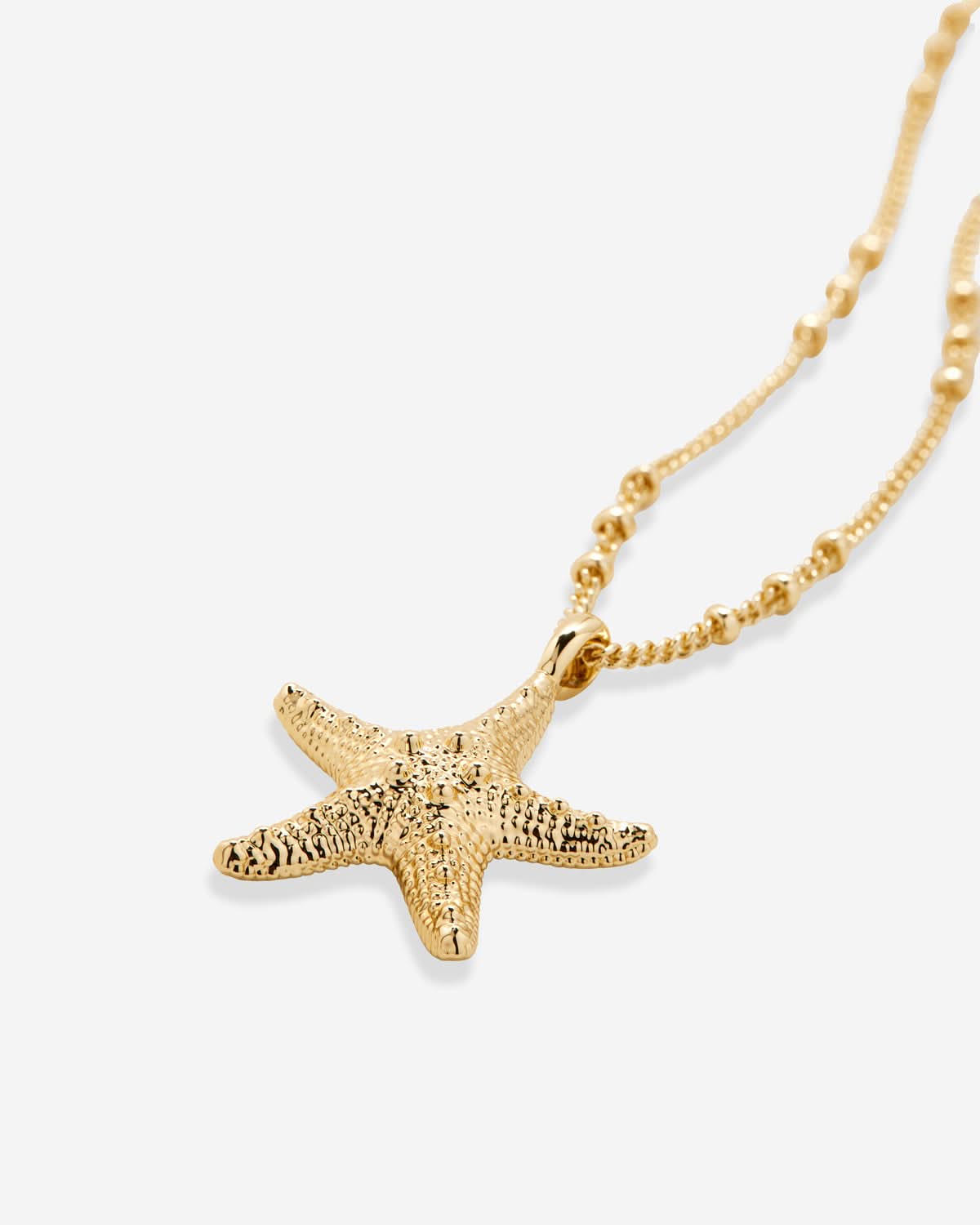 Bryan Anthonys Gold Renew Pendant Necklace Macro